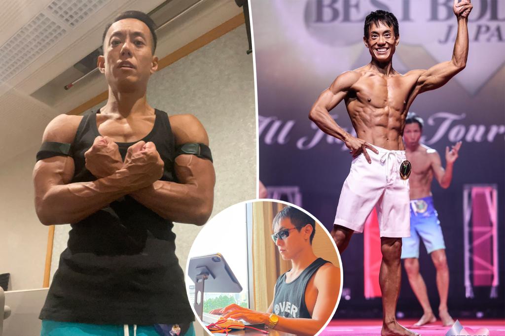 Japanese father Daisuke Hori claims he sleeps 30 minutes a day to 'double' his life.